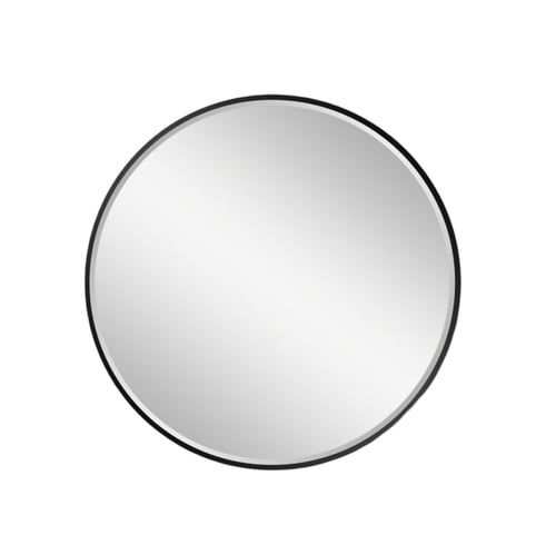 مرآة حائط فاخرة بإطار ملون – مقاس 90 سم