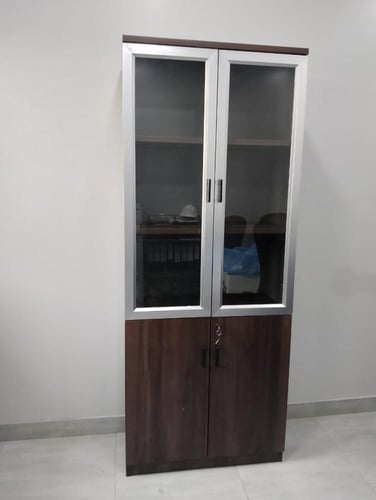 دولاب مكتبي فاخر 2 باب مقاس 80 سم