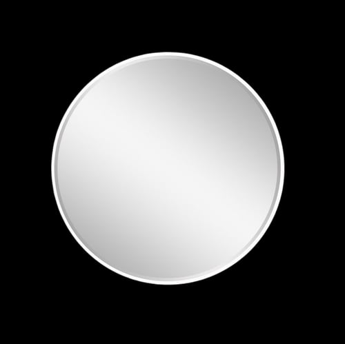 مرآة حائط فاخرة بإطار ملون – مقاس 90 سم