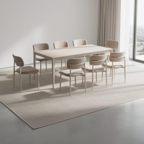 طاولة طعام رخام بتصميم كلاسيكي 4,6,8,10 كرسي