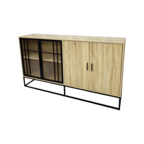 دولاب بوفيه عصري بتصميم أنيق وعملي مقاس 160 سم