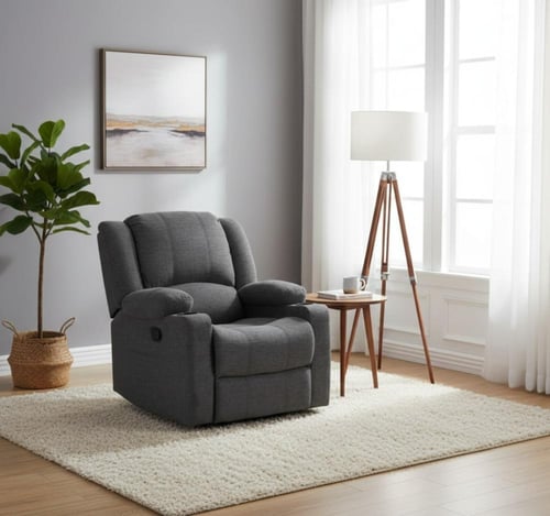 كرسي استرخاء هزاز بتصميم مريح بألوان مختلفة