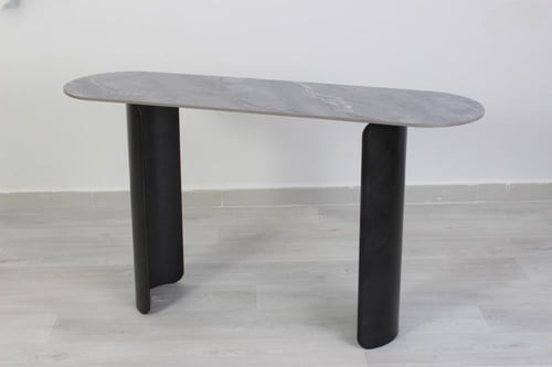 كنسول سيراميك لون رمادي