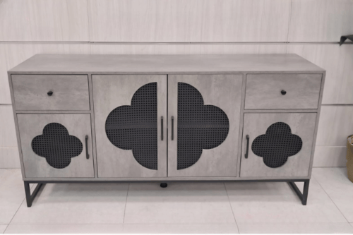 دولاب بوفيه أنيق وعصري تصميم يجمع بين الأناقة والو...