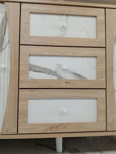 دولاب بوفيه بتصميم عصري وحديث مقاس 160 سم