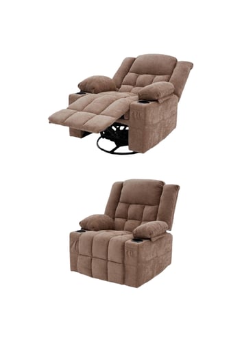 كرسي استرخاء هزاز ودوار بتصميم خيالي بألوان مختلفة