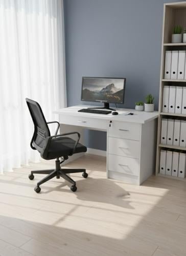 طاولة مكتب عمل بتصميم عملي مقاس 120 سم