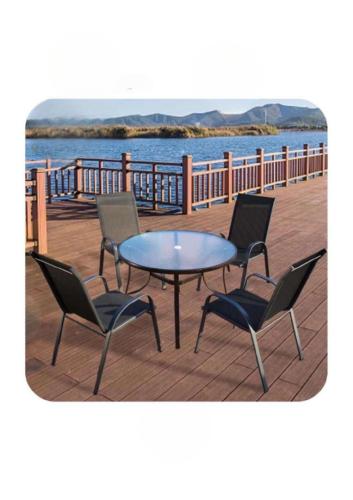 طقم جلسات خارجية بتصميم أنيق