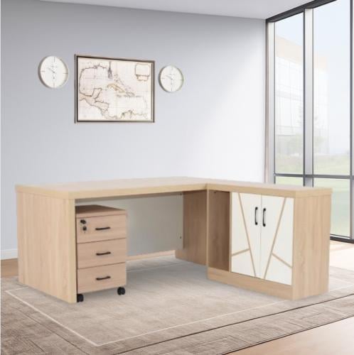 طاولة مكتب عمل بتصميم مميز بمقاسات مختلفة