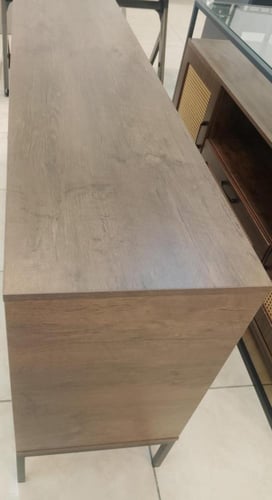 دولاب بوفية بتصميم عملي بألوان مختلفة مقاس 160 سم