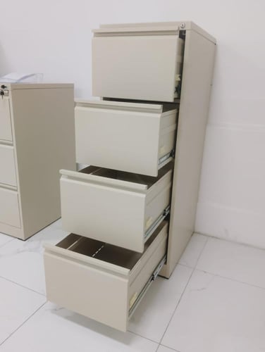 خزانة أدراج عملية وعصرية للمكتب 4 ادارج