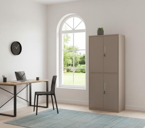 دولاب تخزين حديدي للمكاتب 85 سم