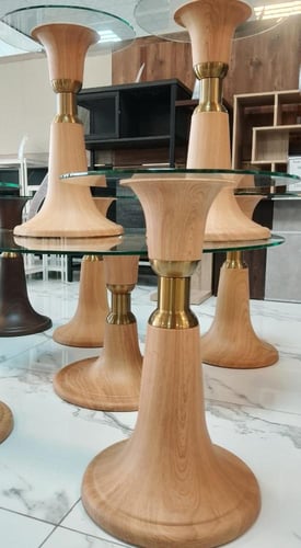 طقم طاولات خدمة بتصميم خيالي 6+1