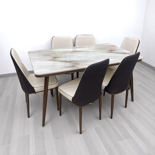 طاوله طعام رخام 4,6,8 كراسي