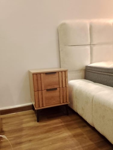 كومودينو خشبي فاخر بألوان مختلفه مقاس 40 سم