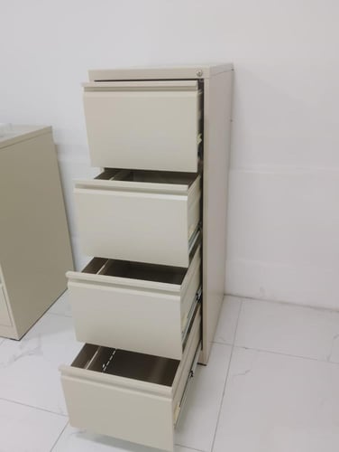 خزانة أدراج عملية وعصرية للمكتب 4 ادارج