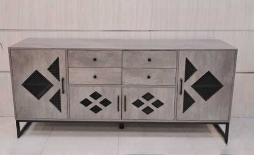 دولاب بوفيه عصري بتصميم فريد مقاس 180 سم