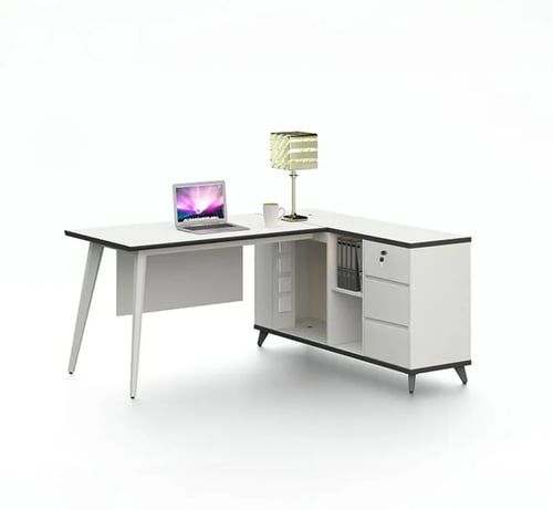 مكتب زاوية أنيق وعصري مقاس 180 سم