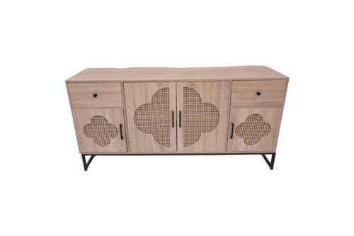 دولاب بوفيه أنيق وعصري تصميم يجمع بين الأناقة والو...