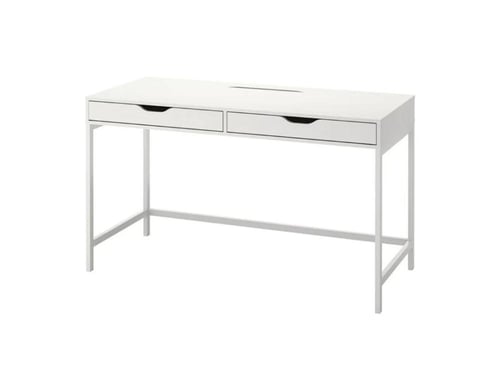 طاولة مكتب منزلي تتميز بلمسة فنية مقاس 100 سم