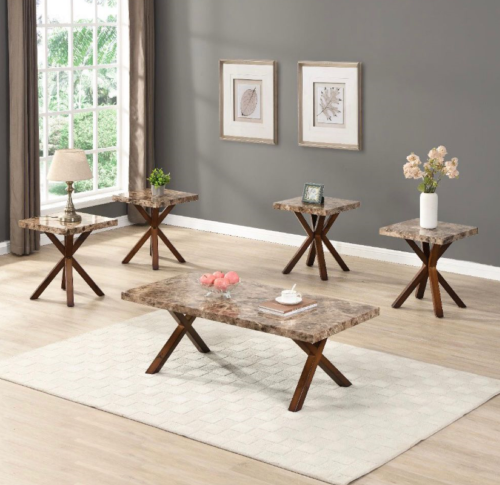 طقم طاولات خدمه 4+1