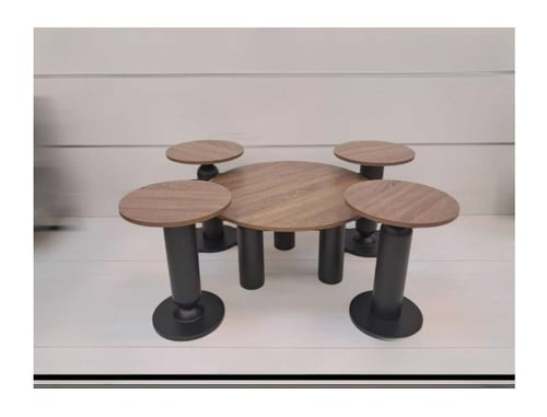 طقم طاولات خدمة فاخرة بالوان مختلفه مقاس 80 سم