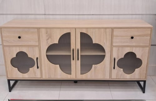 دولاب بوفيه أنيق بتصميم عصري مقاس 160 سم