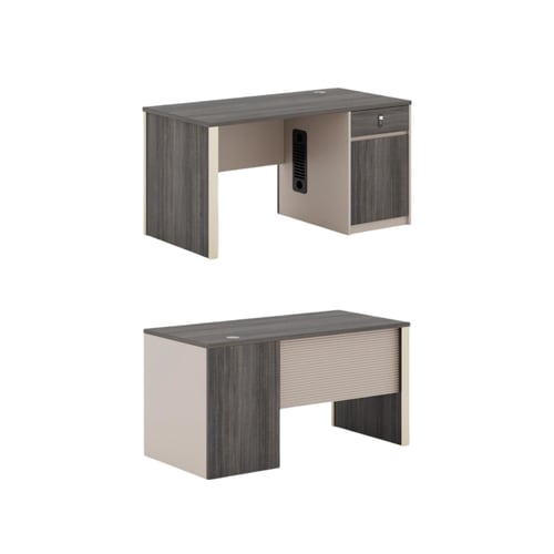 مكتب خشبي عصري بتصميم أنيق مقاس 140 سم