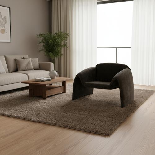 كرسي مفرد بتصميم مريح بألوان مختلفه