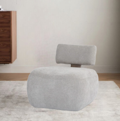 كرسي مفرد يتميز بشكله المكعب الفريدوالمريح بألوان...