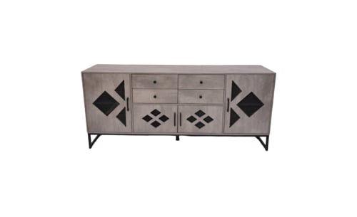 دولاب بوفيه عصري بتصميم فريد مقاس 180 سم