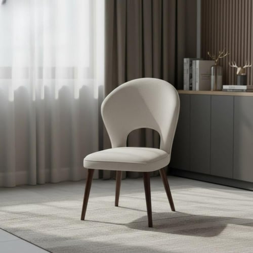 كرسي مفرد بتصميم يجمع بين البساطة والاناقة بألوان...