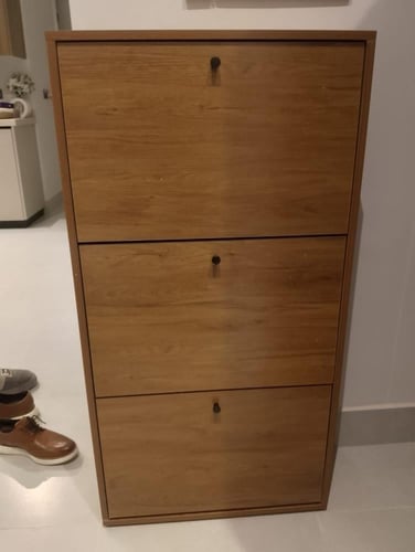 دولاب أحذية بتصميم عملي بألوان مختلفة مقاس 120 سم