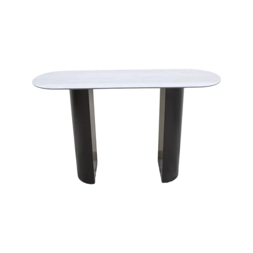 طاولة مدخل سراميك بتصميم أنيق بألوان مختلفة