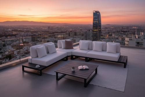 جلسة خارجية يتميز بلمسة فنية رائعة