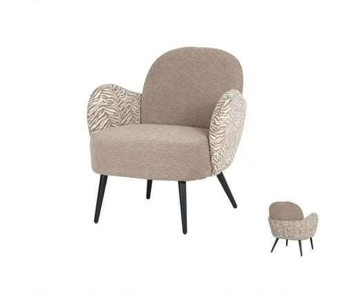 كنب مفرد بتصميم مريح بألوان مختلفة