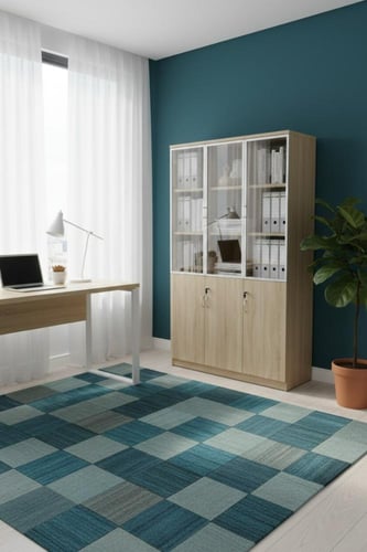 دولاب مكتبي بتفاصيل فاخرة وخامات متينة 120 سم