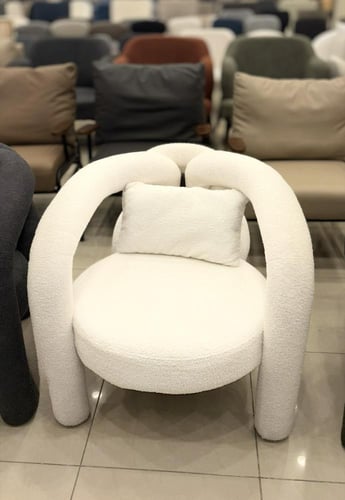 كرسي مفرد بوكليه قطعة فنية تجمع بين الراحة والأناق...