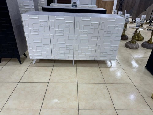 دولاب استقبال مقاس 150 سم لون رمادي فاتح