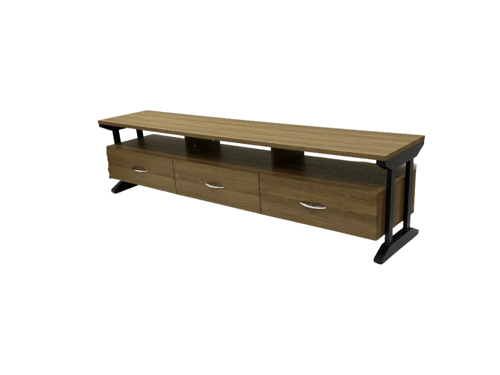 طاولة تلفزيون عملية وعصرية مقاس 200 سم