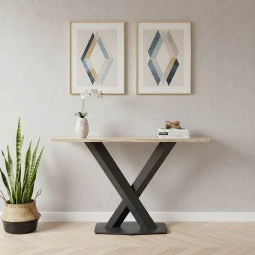 طاولة كنسول أنيقة بتصميم عصري مقاس 140 سم