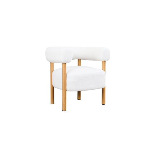 كرسي مفرد بوكلية بتصميم عصري