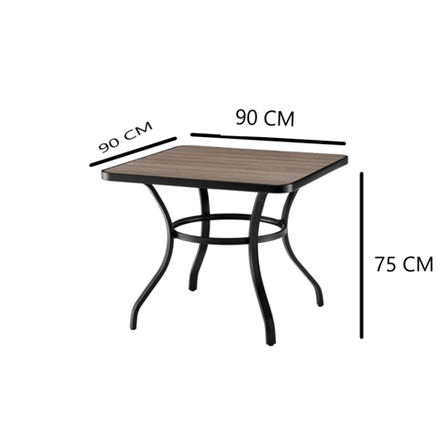 طاولة كافيه عصرية بتصميم أنيق وعمليةمقاس 90 سم