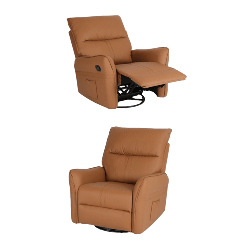 كرسي استرخاء هزاز وداور فاخر بألوان مختلفه