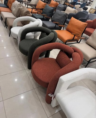 كرسي مفرد بوكليه قطعة فنية تجمع بين الراحة والأناق...