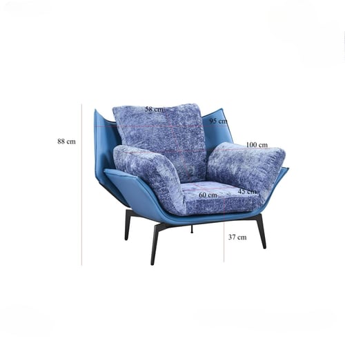 كرسي كنب مريح بتصميم عصري