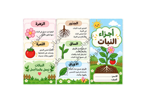 أجزاء النبات