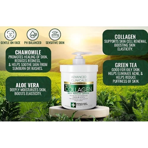 ادفانسد كلينكالز – لوشن حماية البشرة بالكولاجين -...