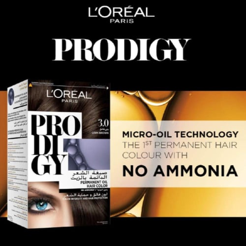 لوريال باريس - صبغة شعر بروديجي - بني غامق 3.0- LO...