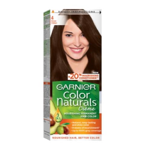 غارنييه - صبغة شعر كولور ناتشرلز- بني 4 - GARNIER